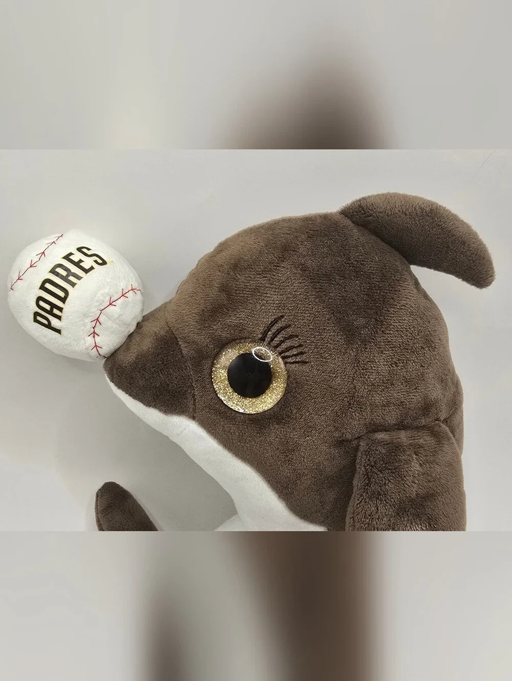 San Diego Padres DolliBu Big Eye Dolphin Stuffed Animal MLB 9.5